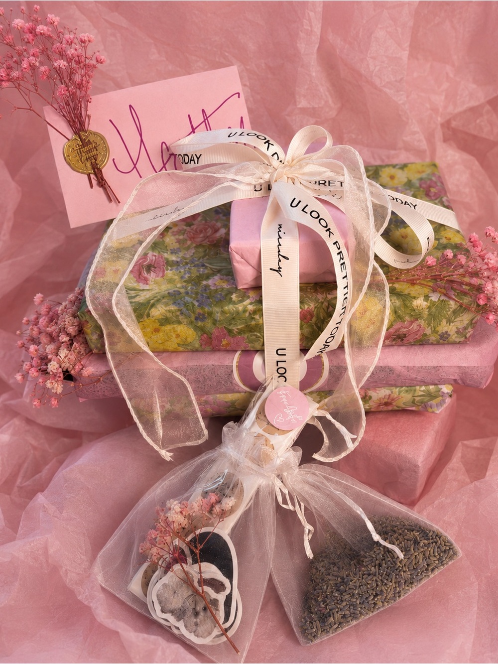 Upgraded packaging Pink and Gorgeous Package.